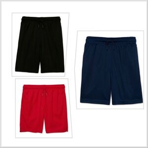 Athletic Works Boys Active Mesh Shorts